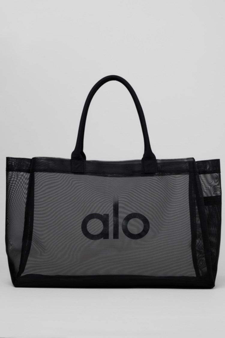 Sheer Tote Bag - Black