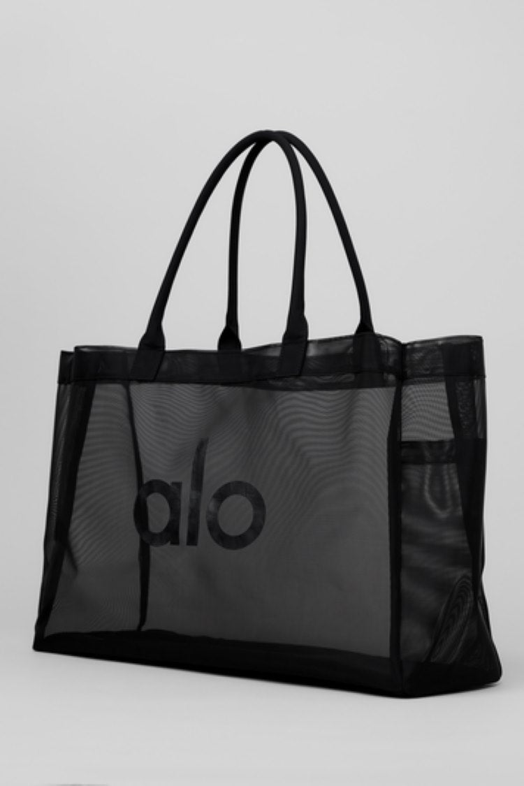 Sheer Tote Bag - Black