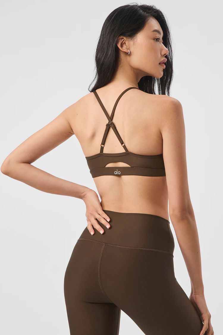 Airlift Intrigue leggings + bra  - SET - Espresso