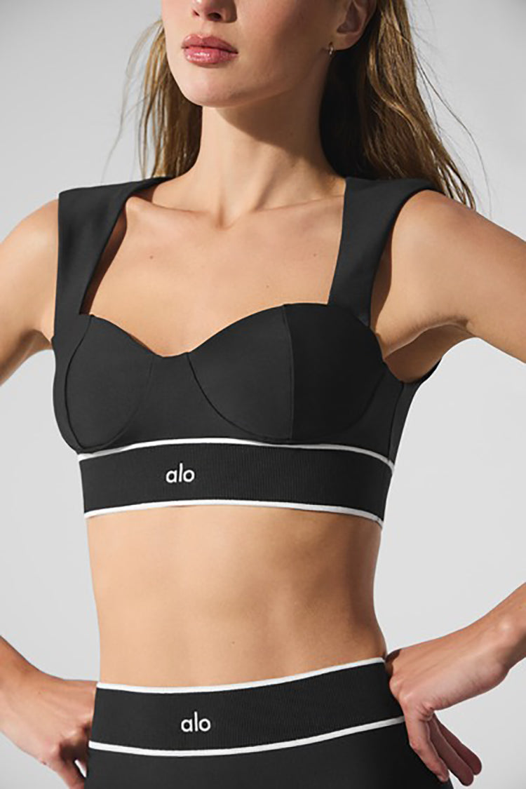 Airlift Alignment Bra - Black