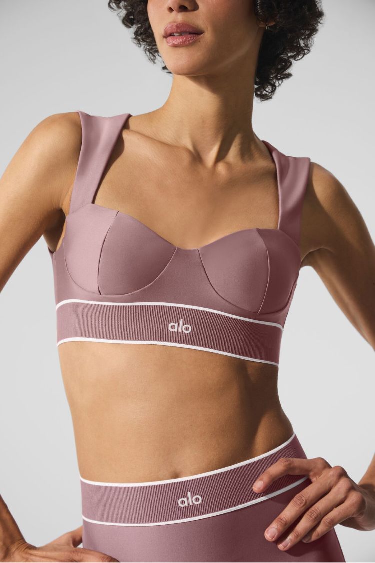 Airlift Alignment Bra - Smoky Quartz