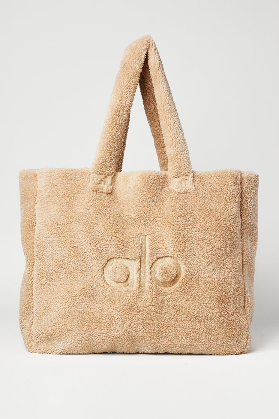 Foxy Sherpa Tote - Camel