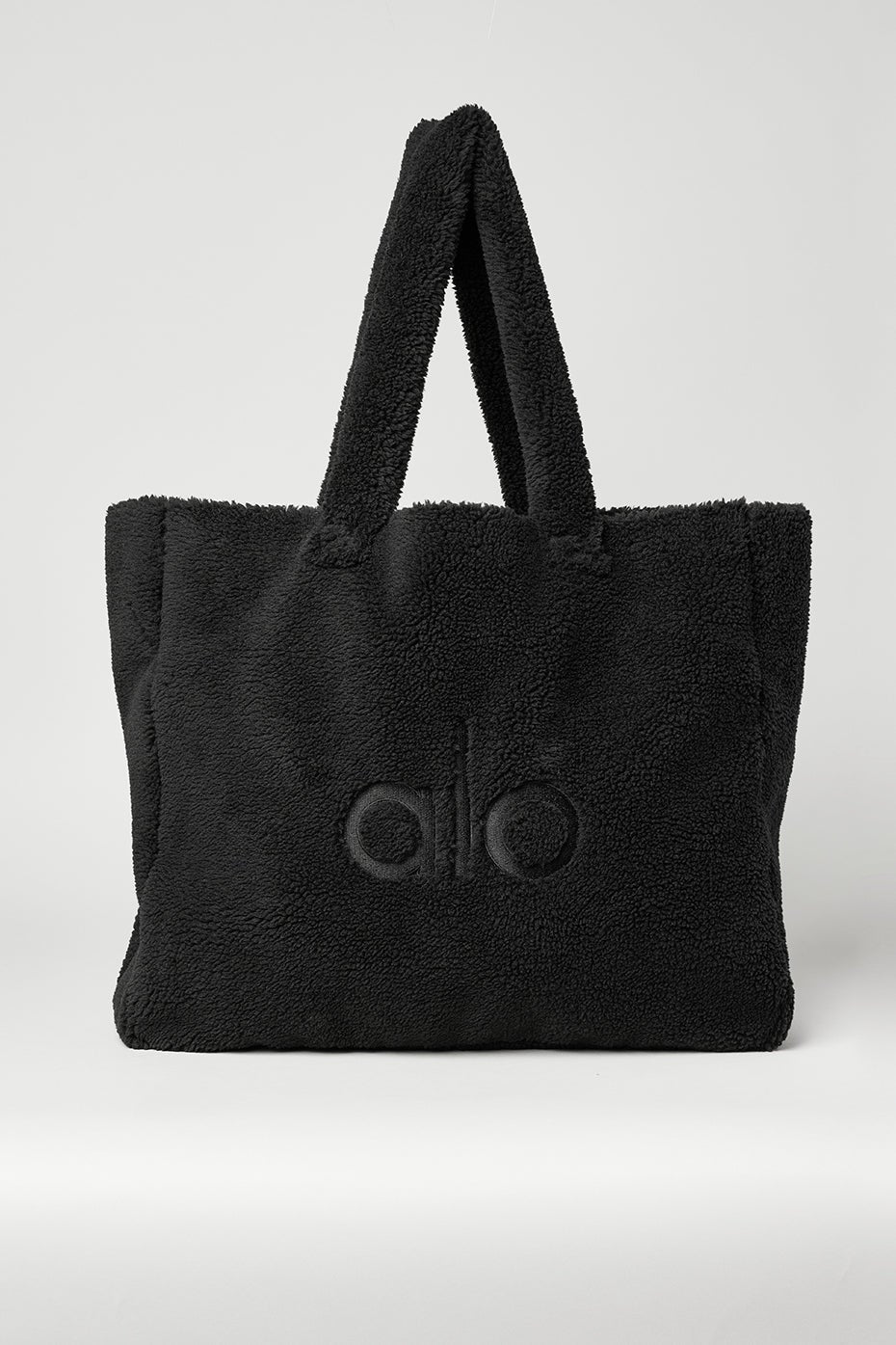 Foxy Sherpa Tote - Black