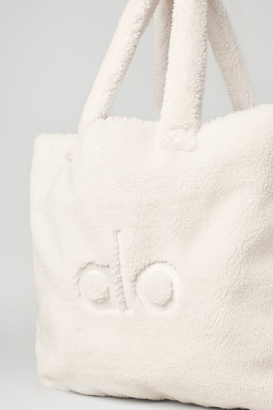 Foxy Sherpa Tote - White