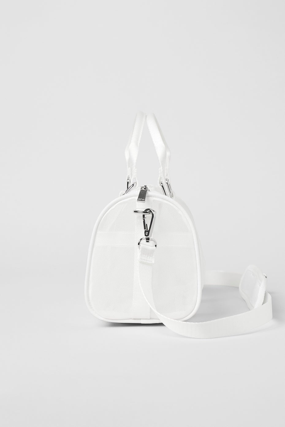 Mini Sheer Duffle - White