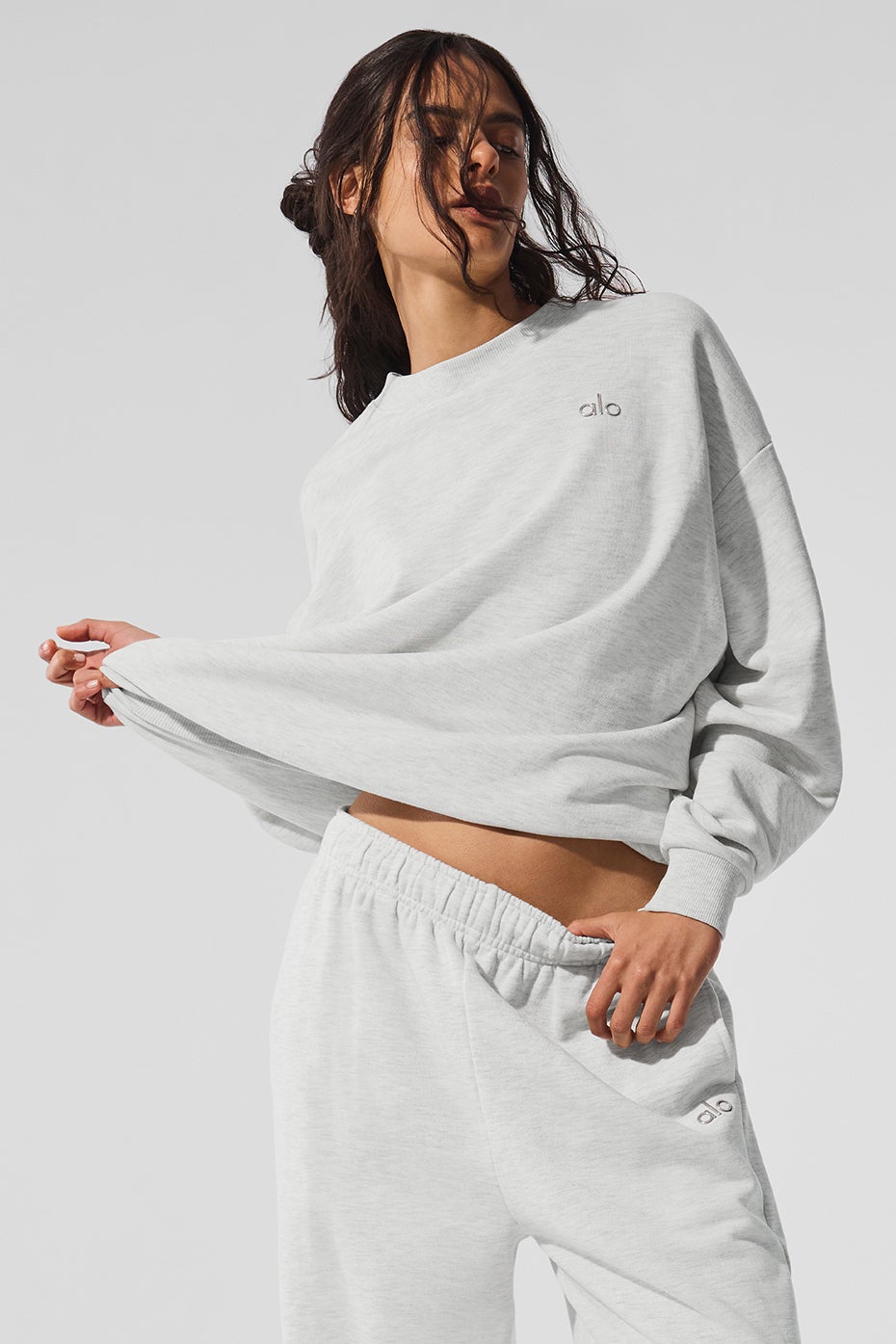 Accolade Crew Neck Pullover - Grey
