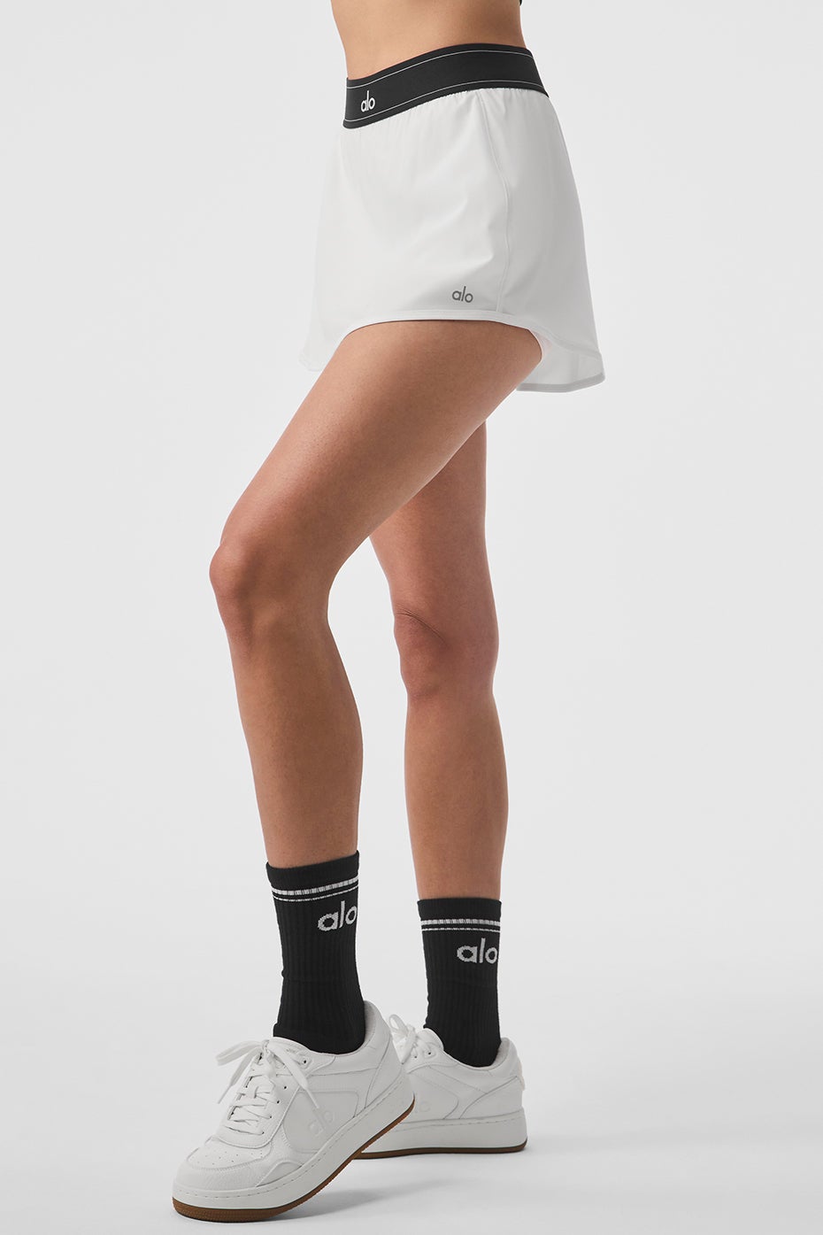 Match Point Tennis Skirt - White