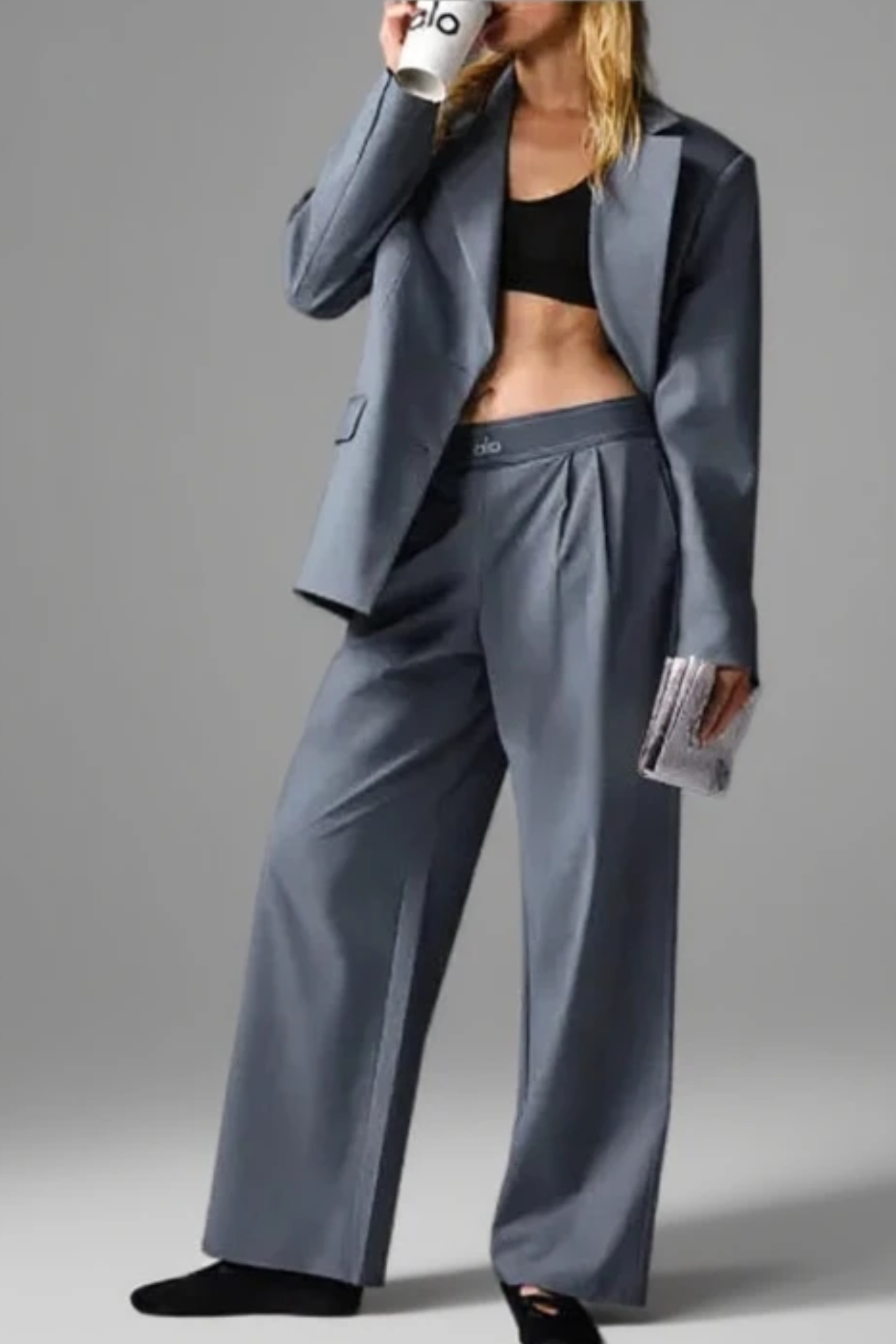 Suit Up Trouser - Grey